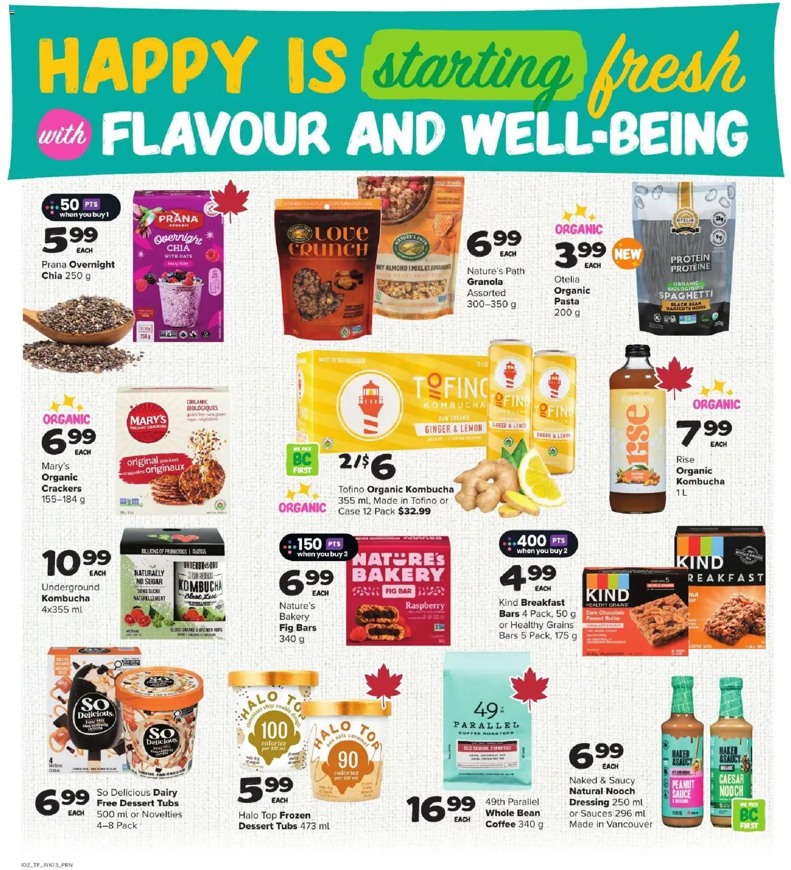 Thrifty Foods flyer valid from Jul 23, 2026 | Page: 9 | Products: Pasta, Case, Bakery, Chocolate