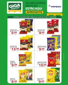 GIGA Atacado ofertas Pepsico - Pré-Visualização do folheto da loja GIGA Atacado, válido de 27.05.2026