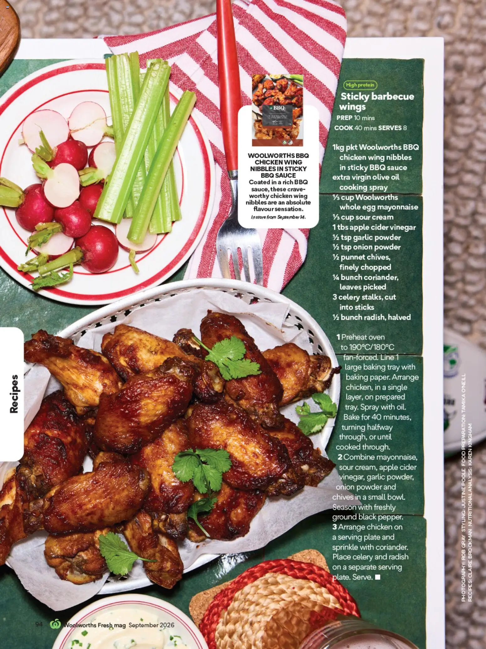 Woolworths catalogue - valid from 01/09/2026 | Page: 94 | Products: BBQ Sauce, Cream, Mayonnaise, Garlic