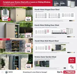 Preview of Stratco catalogue QLD - valid from 17.04.2026 | Page: 7 | Products: Door, Shed