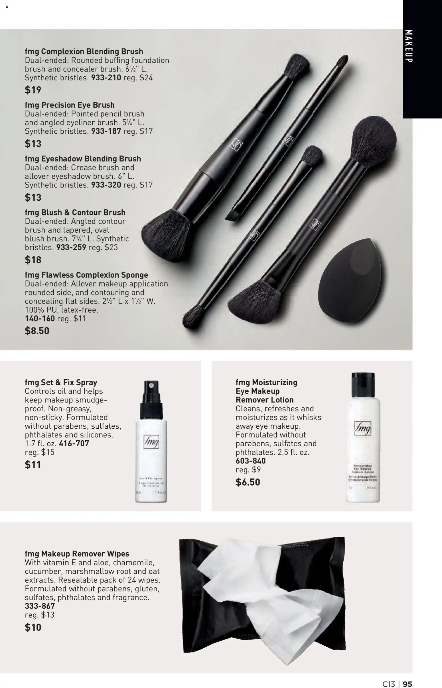 Avon Brochure - valid from 17.06.2026 | Page: 95 | Products: Blush, Makeup Remover, Oil, Sponge