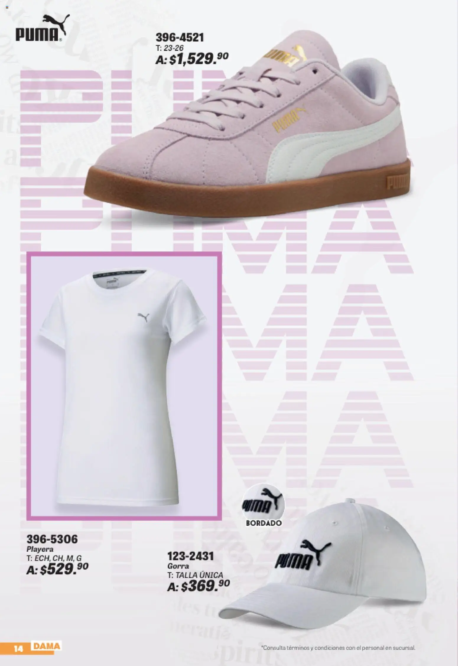 Nuevas ofertas de Andrea válidas en toda la República Mexicana desde el 19/07/2026. ¡Encuentra las mejores ofertas en Andrea catálogo Sports Week! | Página: 14 | Productos: Gorra, Playera