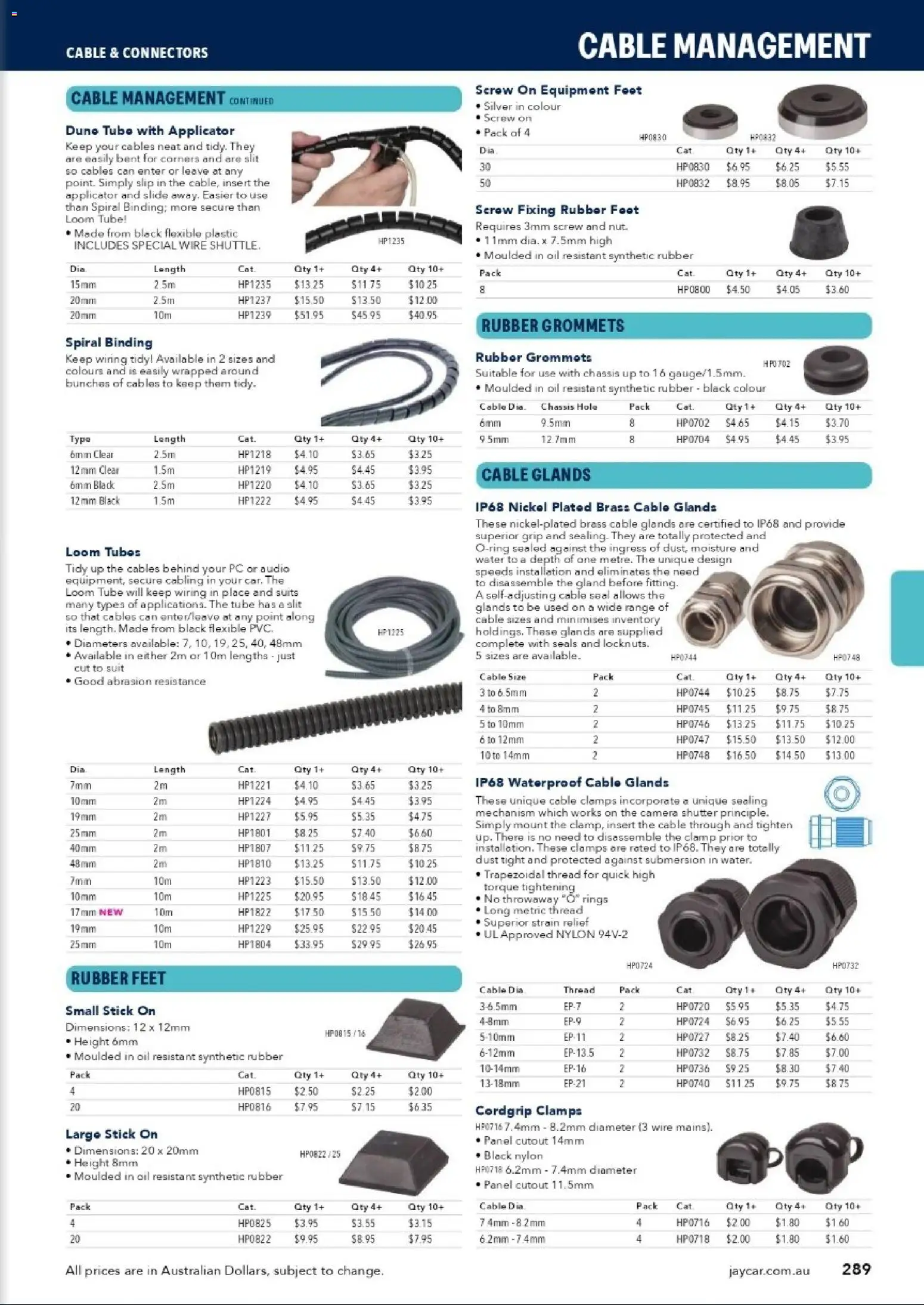 Jaycar catalogue - valid from 31/08/2026 | Page: 287 | Products: Water, Suit, Camera, Audio