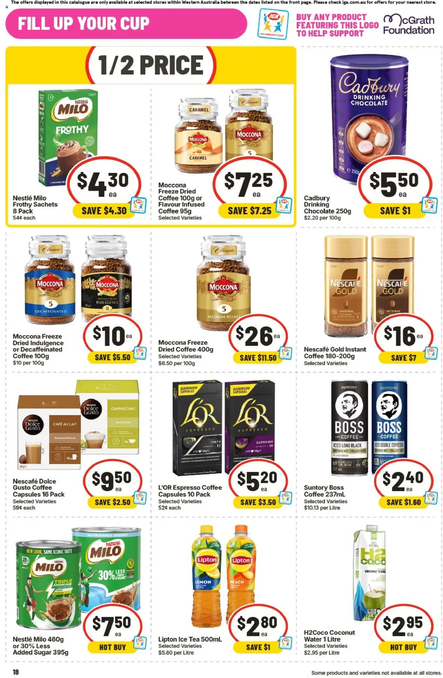 IGA catalogue - valid from 09/09/2026 | Page: 19 | Products: Sachets, Ice, Nescafe, Roast