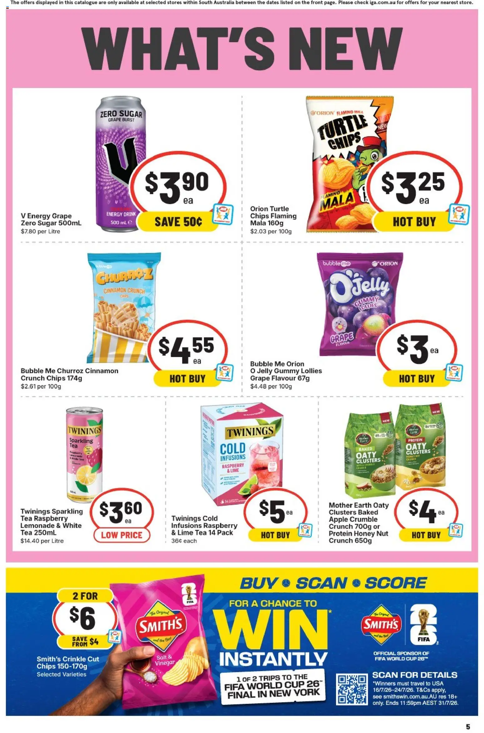 IGA catalogue - valid from 10.06.2026 | Page: 6 | Products: Honey, Salt, Lime, Raspberry