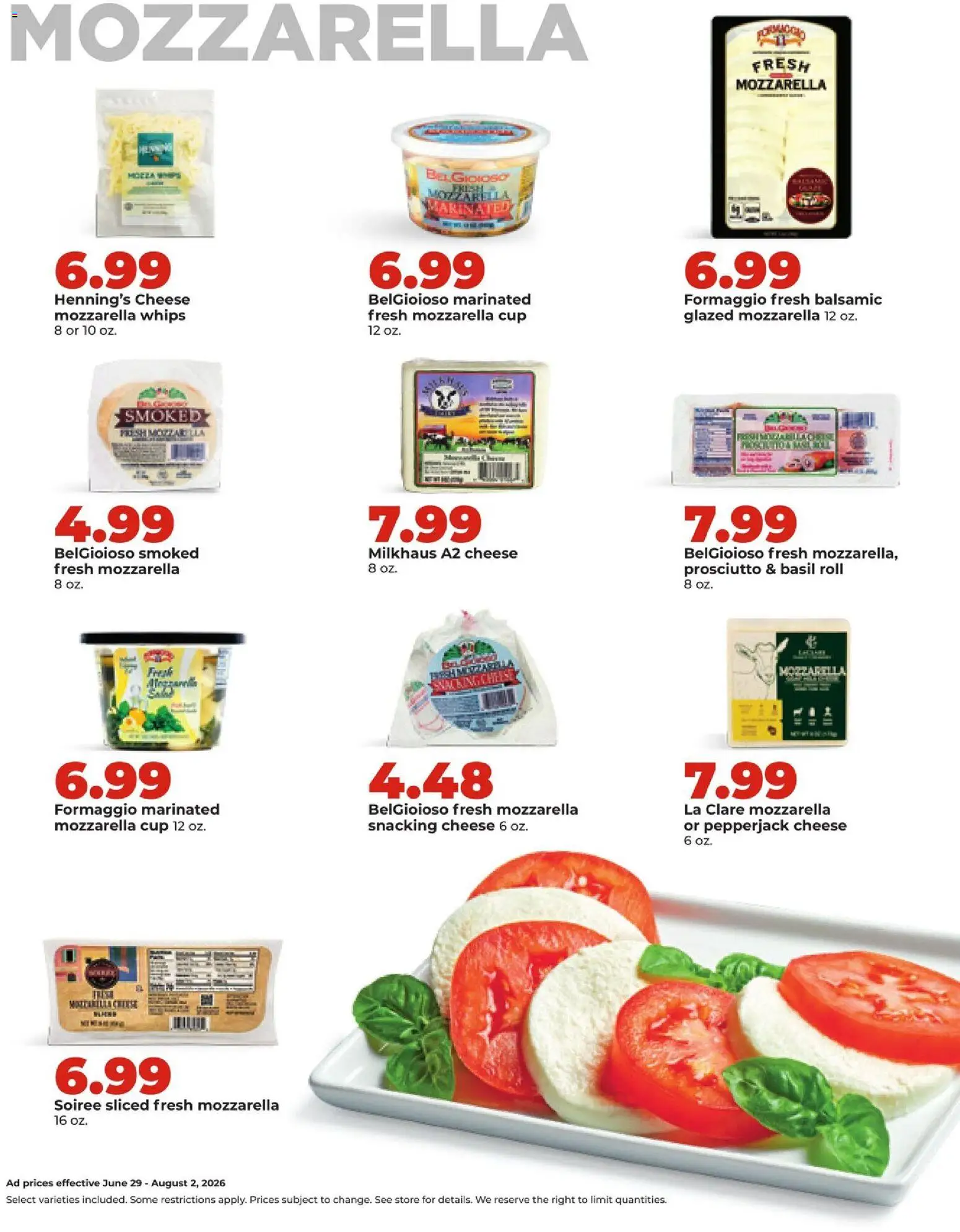 HyVee Monthly Ad - valid from 06/29/2026 | Page: 14 | Products: Cheese