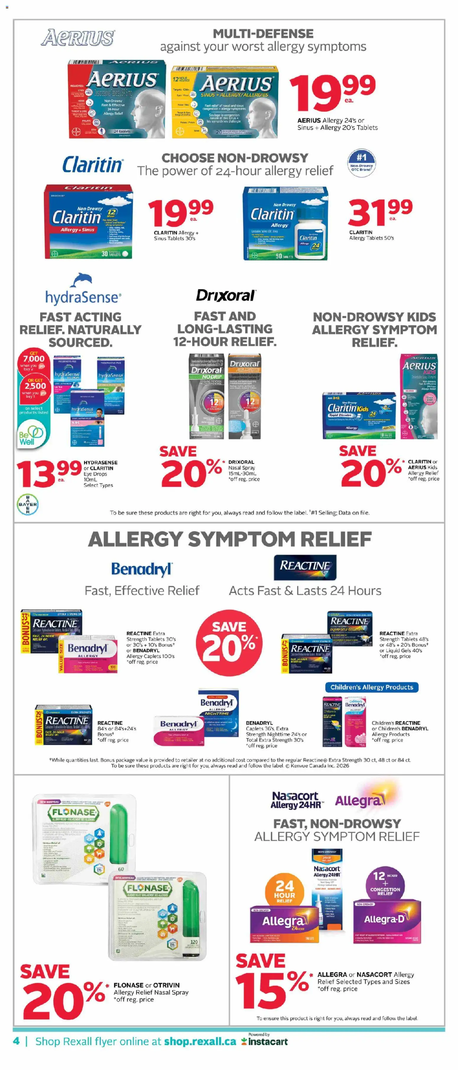 Rexall Flyer from May 8, 2026 - Unlock Huge Savings | Canada