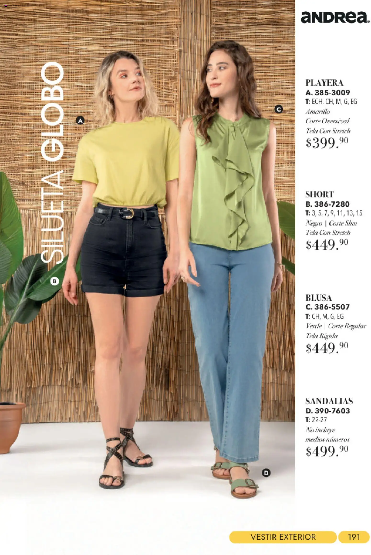 Nuevas ofertas de Andrea válidas en toda la República Mexicana desde el 23/08/2026. ¡Encuentra las mejores ofertas en Andrea catálogo Tropical! | Página: 191