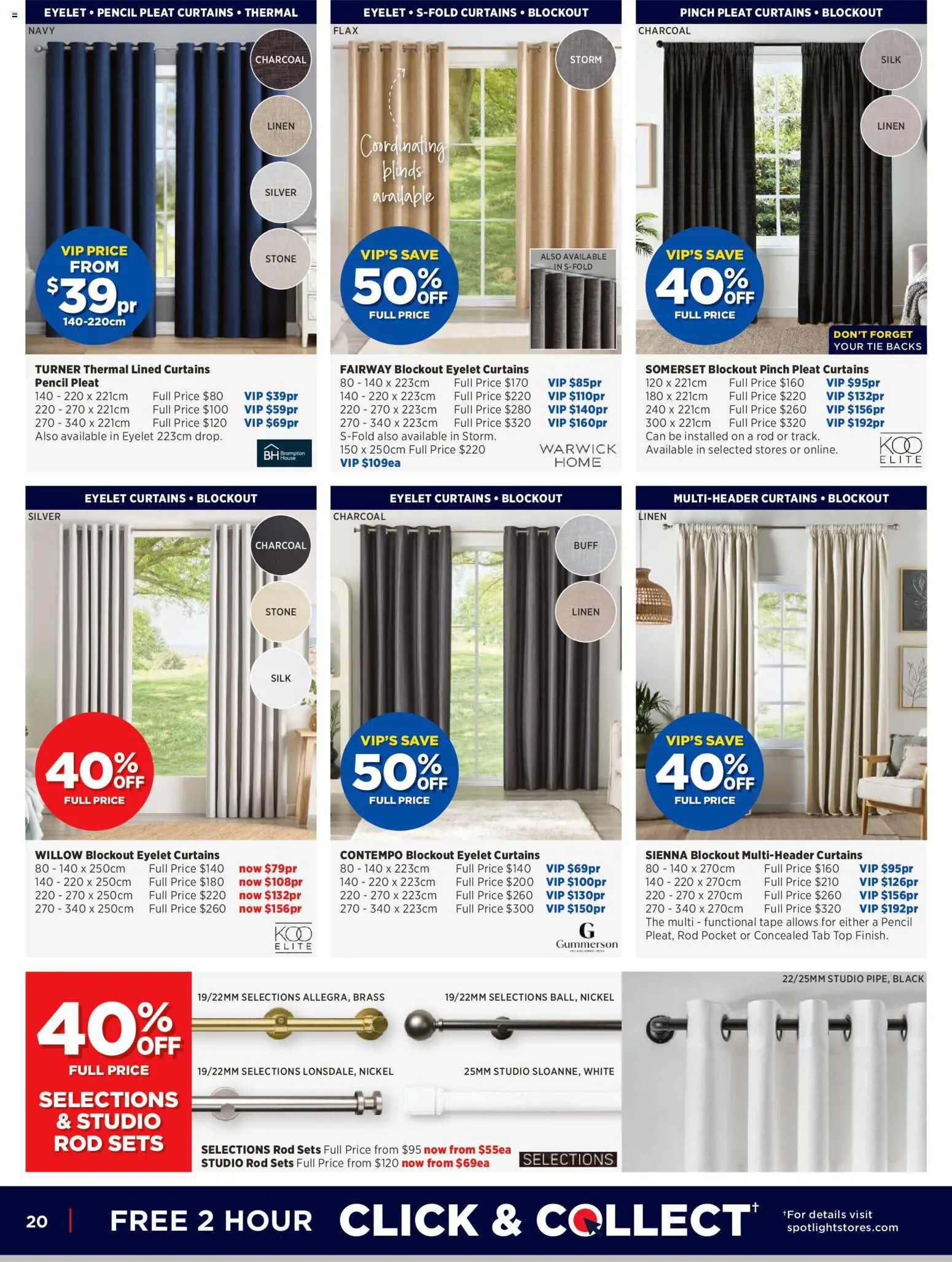 Spotlight catalogue - valid from 02/09/2026 | Page: 20 | Products: Blinds, Linen, Pencil, Charcoal