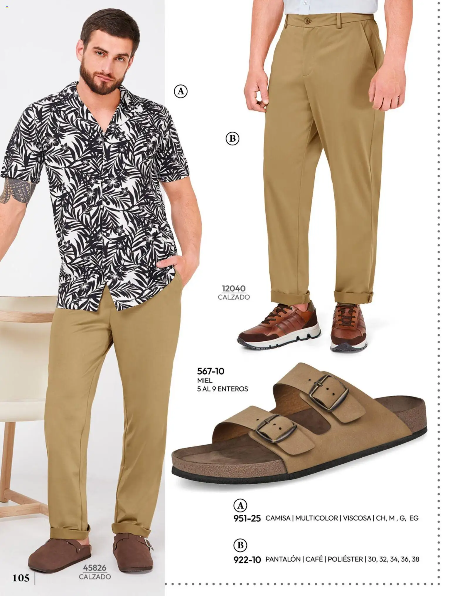 Nuevas ofertas de Cklass válidas en toda la República Mexicana desde el 08/07/2026. ¡Encuentra las mejores ofertas en Cklass catálogo Ropa caballero! | Página: 106 | Productos: Camisa, Café, Miel