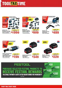 Preview of Total Tools catalogue - valid from 12.05.2026 | Page: 8 | Products: Battery, Stool, Spade