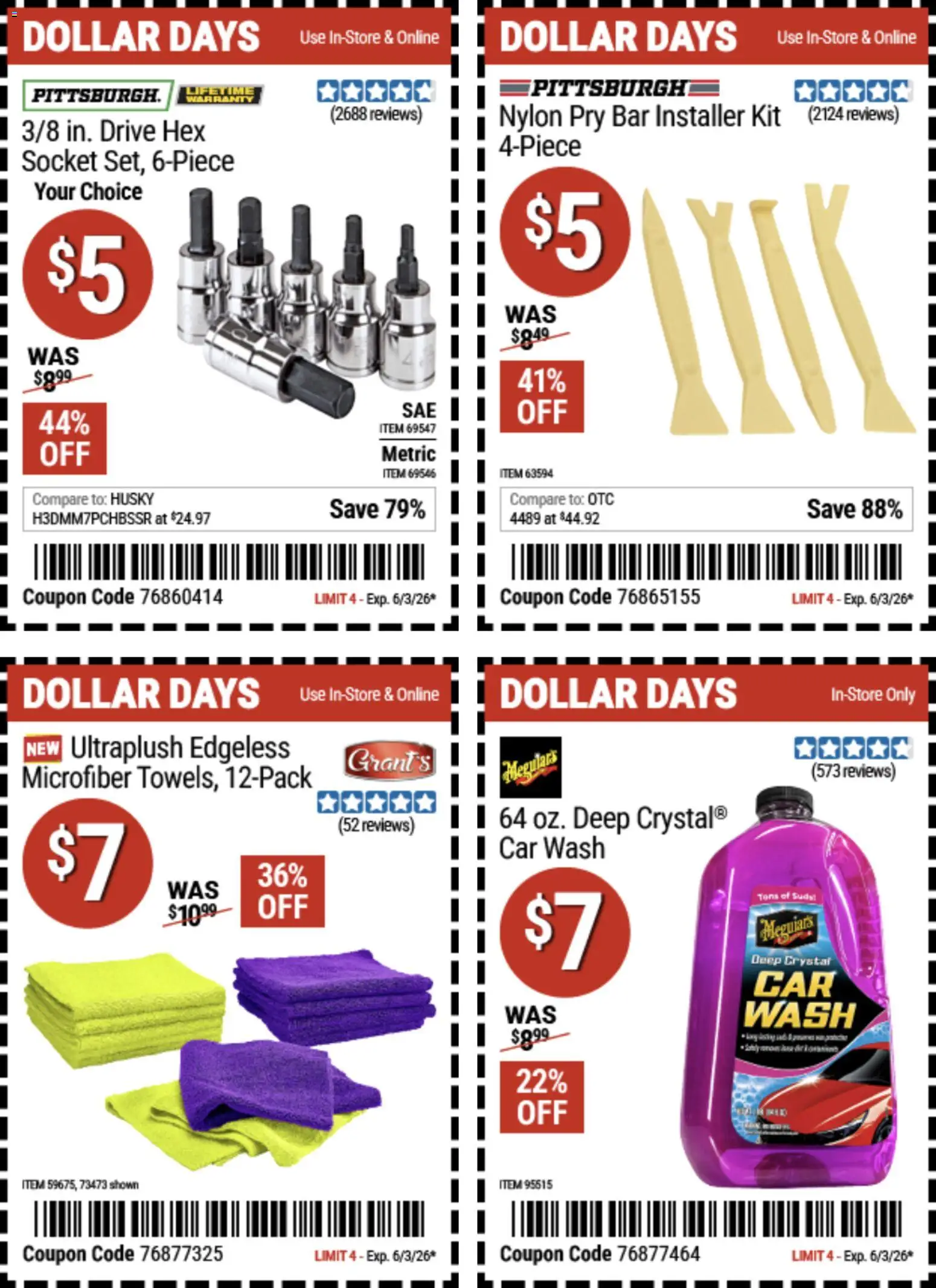 Harbor Freight Dollar Days - valid from 21.05.2026 | Page: 4