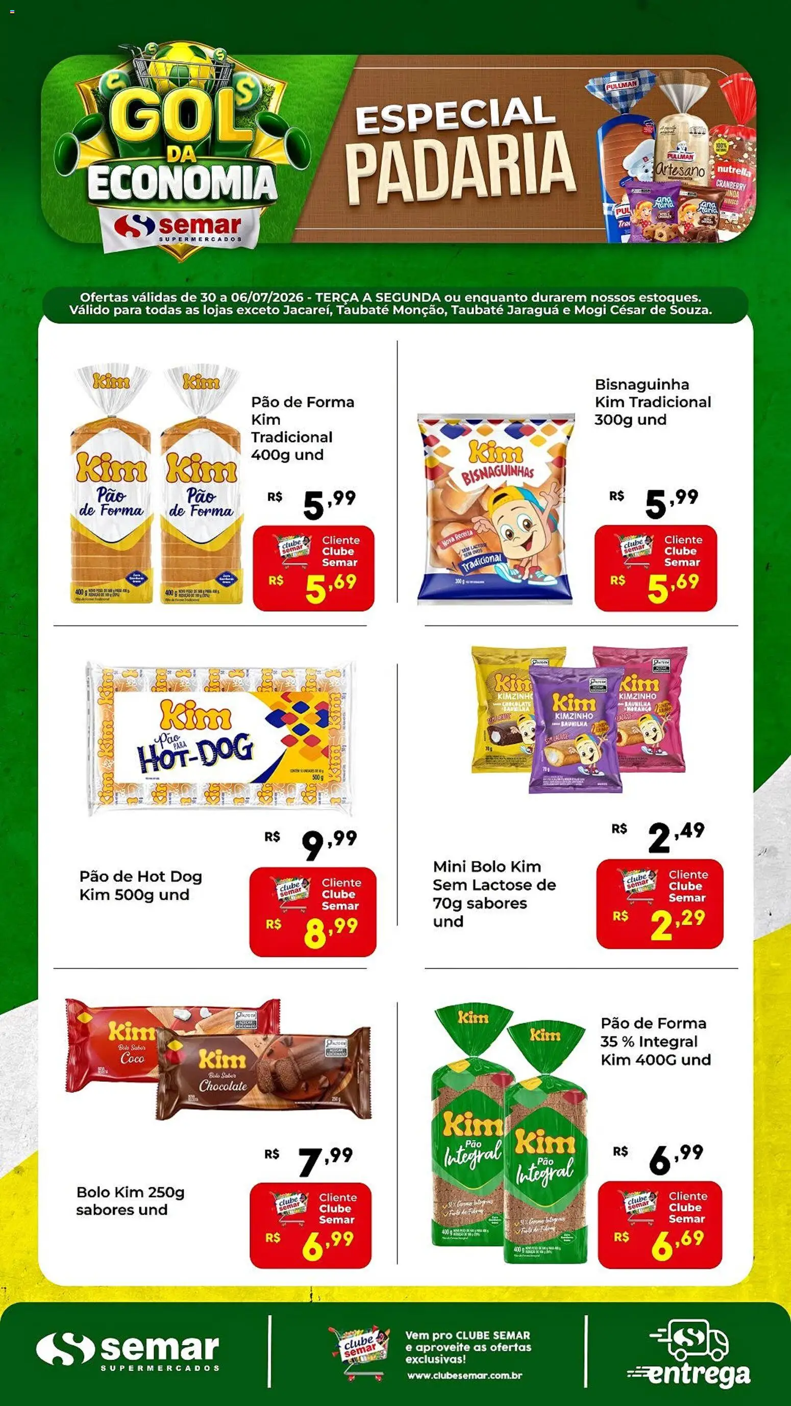 Semar Supermercado Folheto - válido de 30/06/2026 | Página: 1 | Produtos: Coco, Cranberry, Ovos, Chocolate
