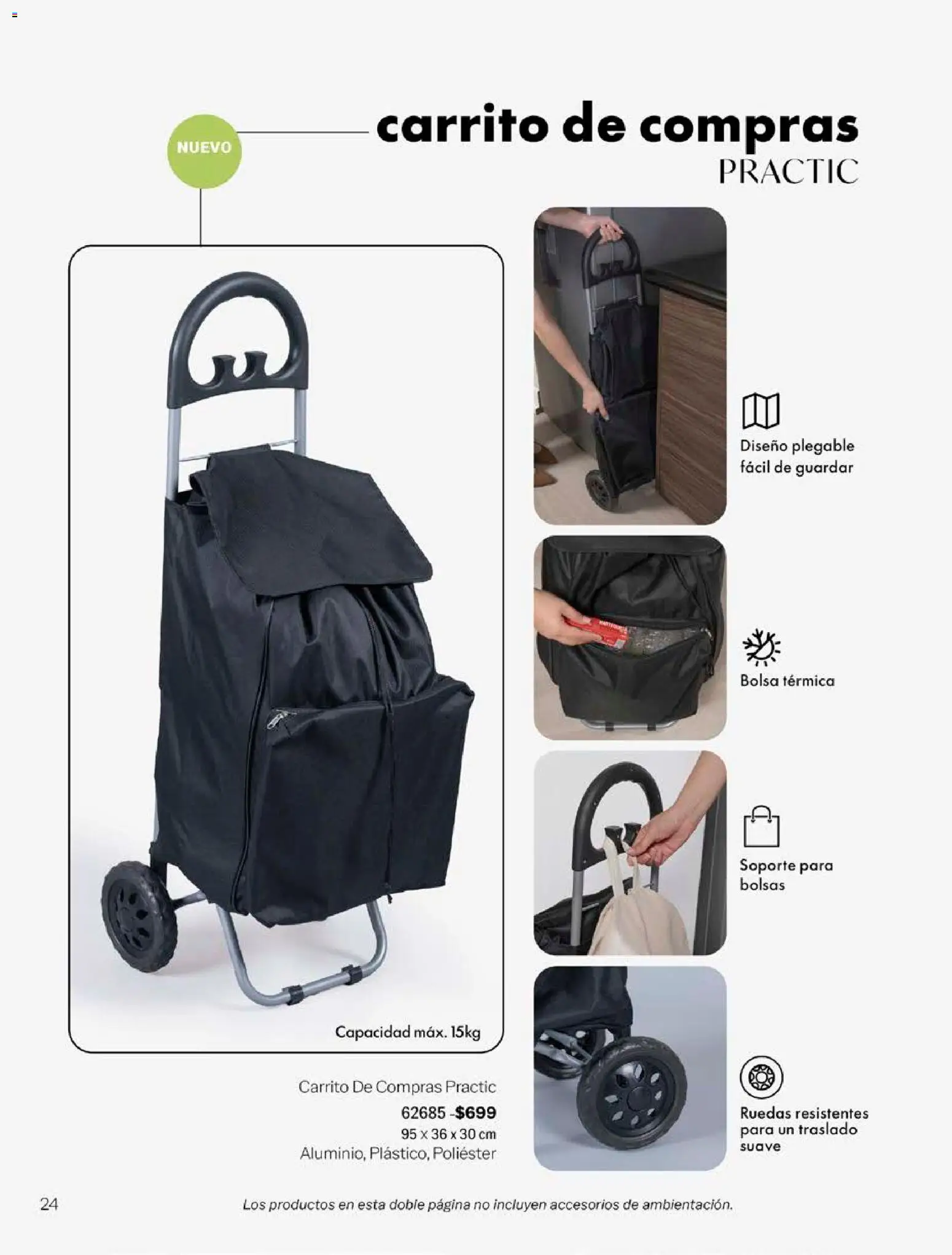 Nuevas ofertas de Vianney válidas en toda la República Mexicana desde el 14/09/2026. ¡Encuentra las mejores ofertas en Vianney catálogo Biasi! | Página: 26 | Productos: Bolsa térmica, Bolsa, Carrito de compras