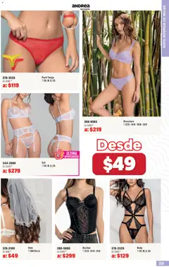 Vista previa de Andrea catálogo Outlet, nuevo folleto de la tienda, válido en México a partir del 31/05/2026 | Página: 359