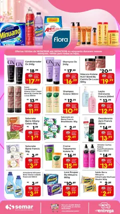 Semar Supermercado ofertas Flora - Pré-Visualização do folheto da loja Semar Supermercado, válido de 16.06.2026