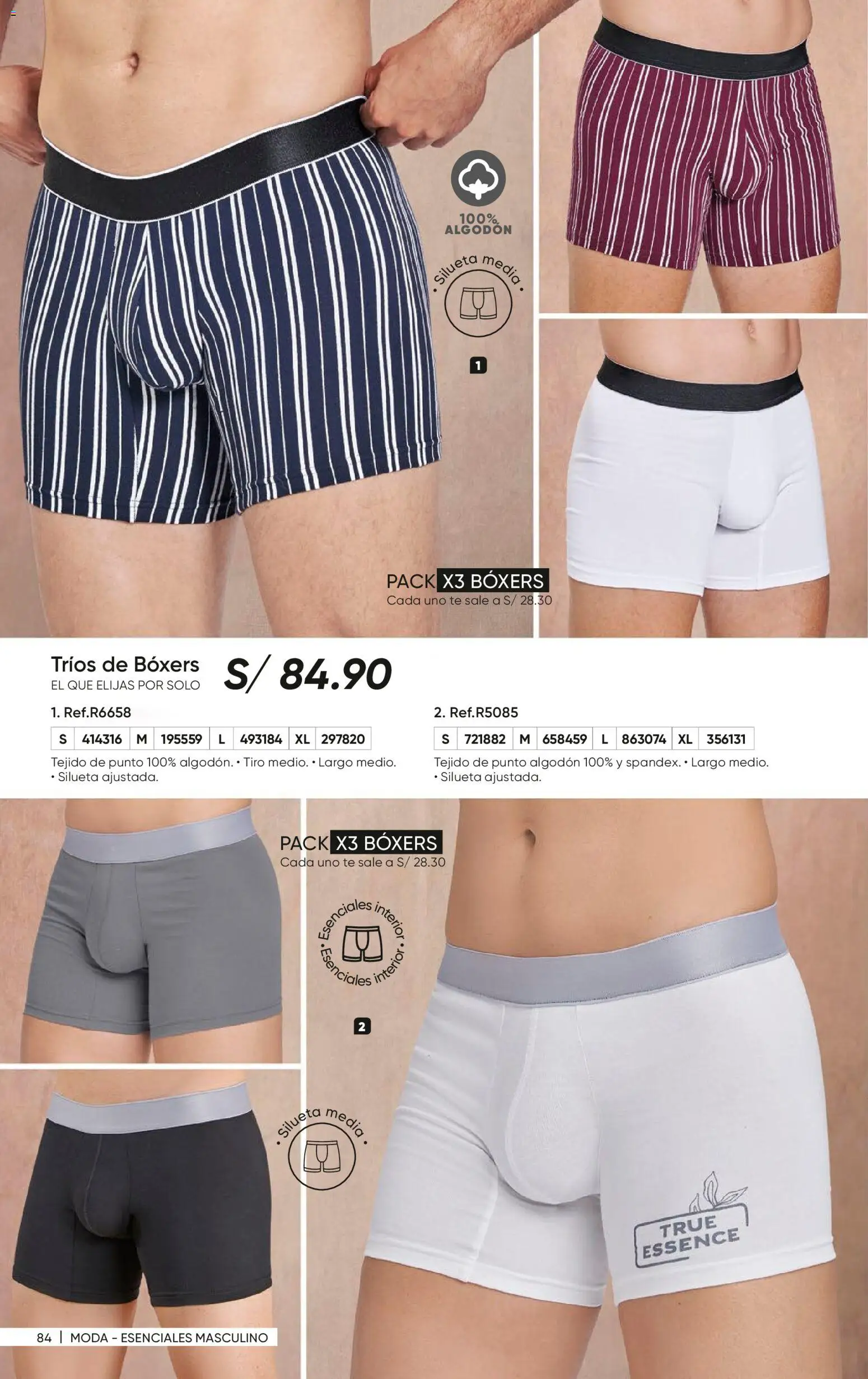 Catálogo Azzorti válido desde 27/07/2026 | Página: 86 | Productos: Té, Boxers, Algodón