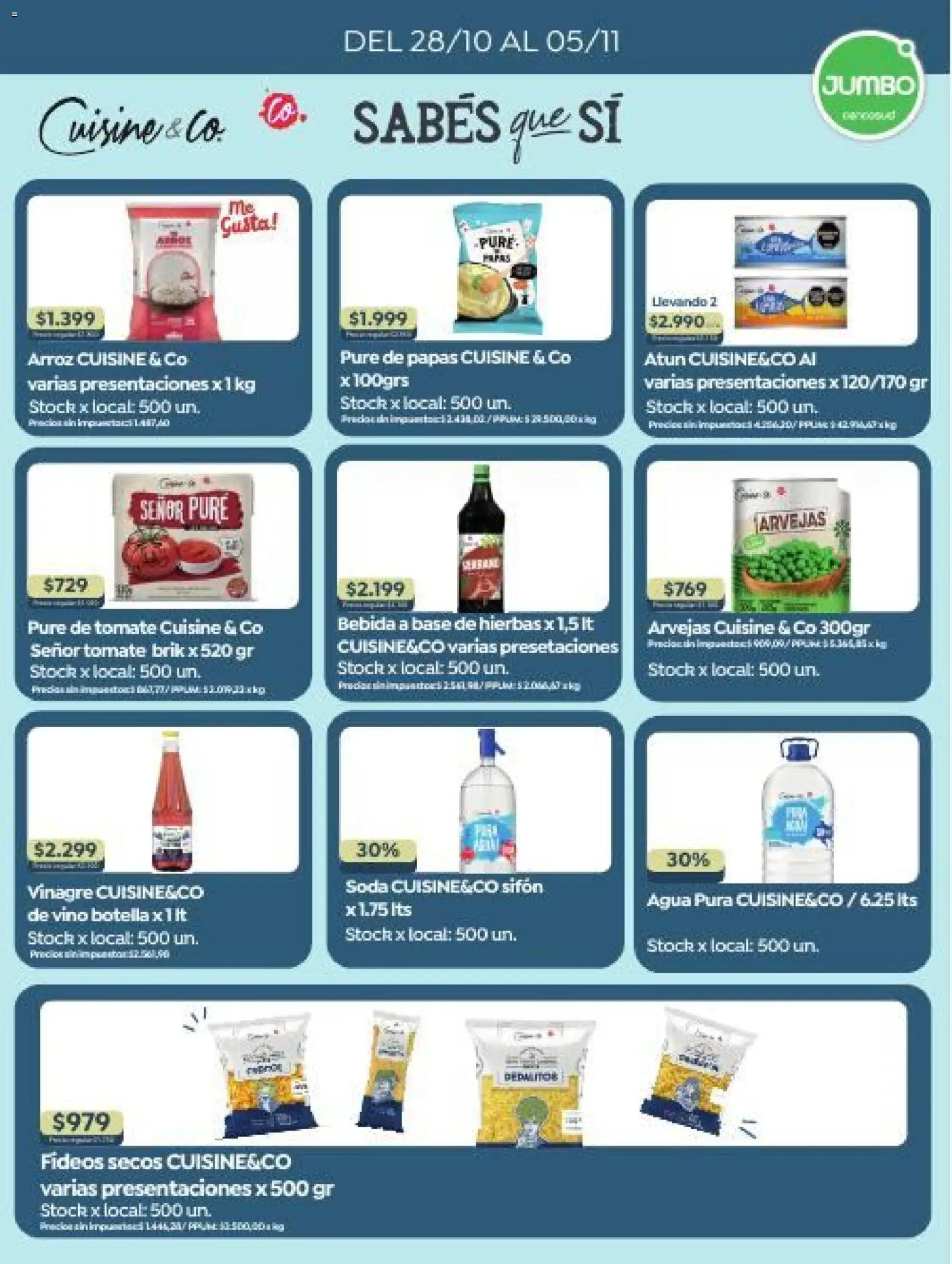 Jumbo - Especial Marcas Propias │ válido desde el 28/10/2026 | Página: 3