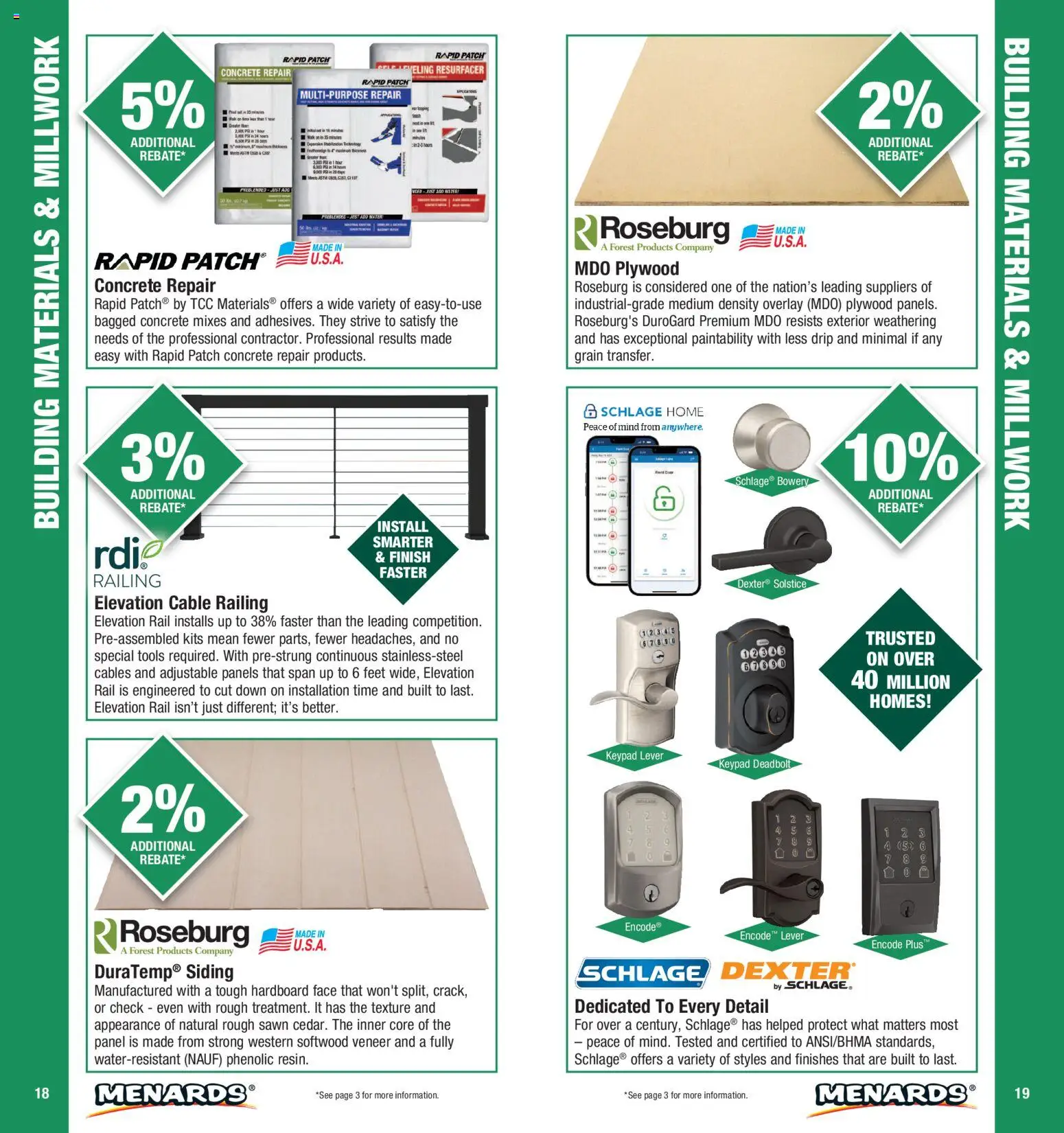 Menards Contractor Catalog - valid from 01/01/2026 | Page: 10 | Products: Tools, Cable
