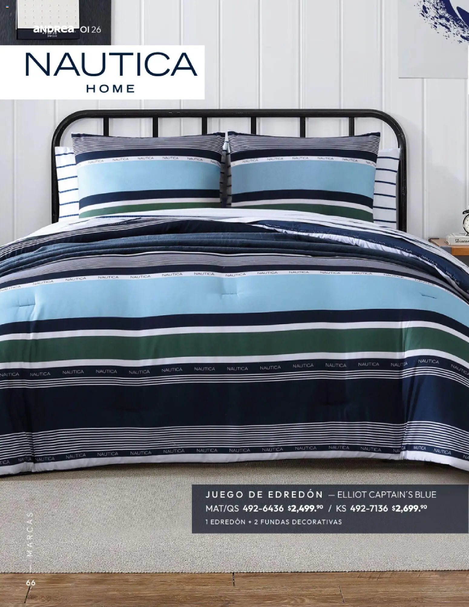 Nuevas ofertas de Andrea válidas en toda la República Mexicana desde el 01/09/2026. ¡Encuentra las mejores ofertas en Andrea catálogo Home! | Página: 66