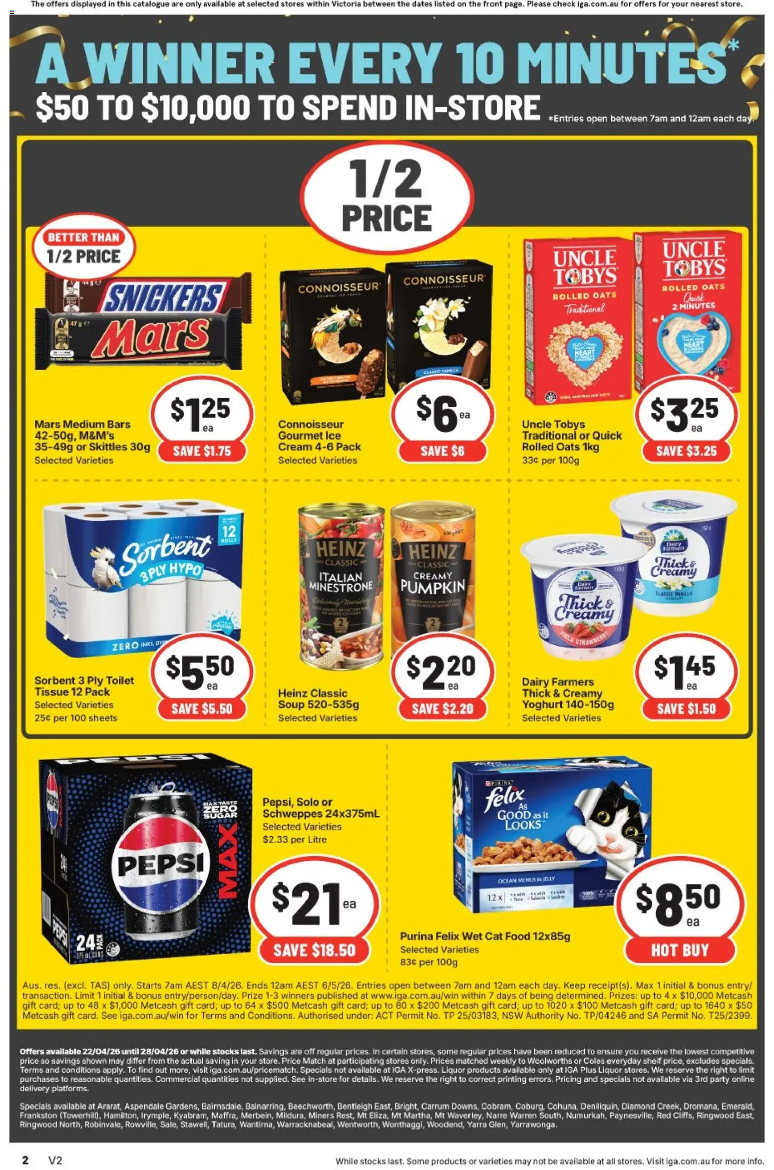 Ritchies catalogue - valid from 22.04.2026 | Page: 43 | Products: Diamond, Dairy, Yoghurt, Pumpkin