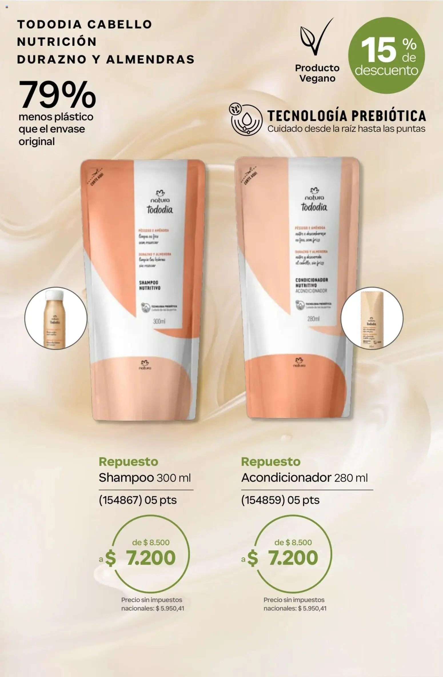 Catálogo Natura Ciclo 13 │ válido desde el 02/09/2026 | Página: 49 | Productos: Almendras, Shampoo, Acondicionador, Almendra