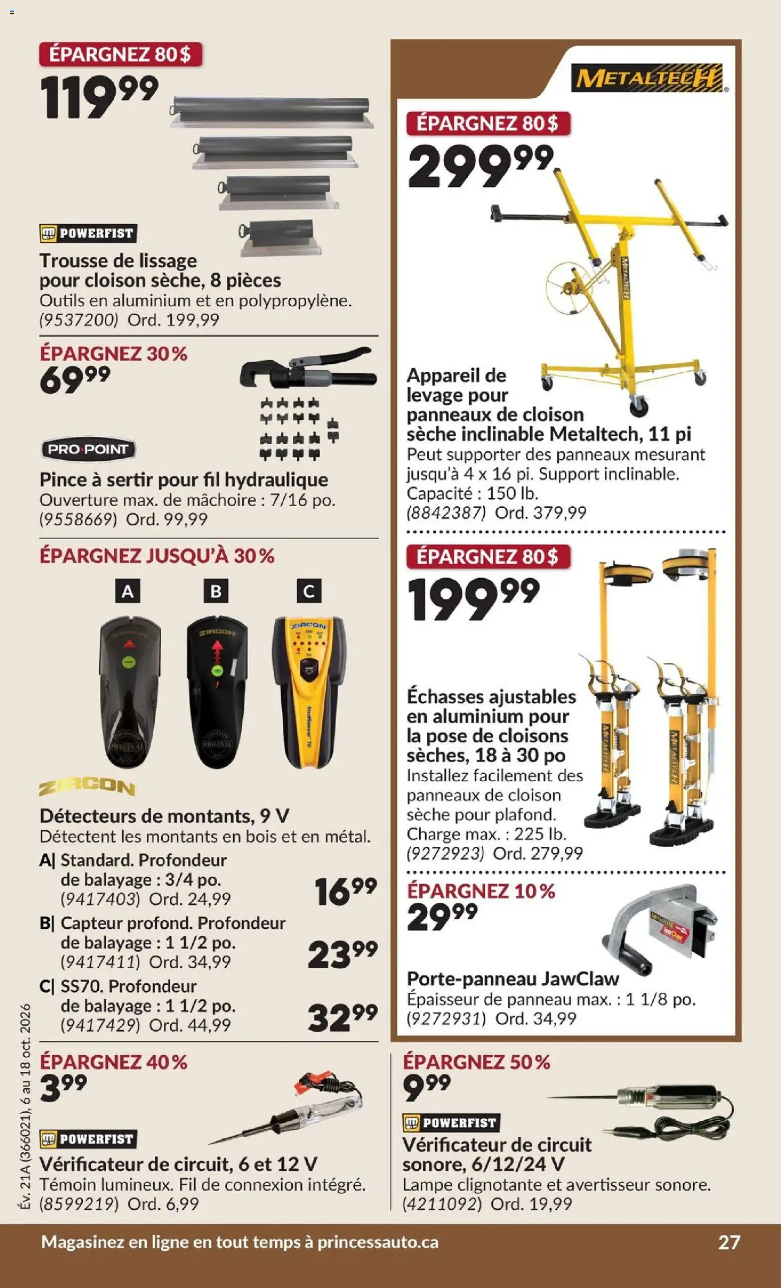 Princess Auto flyer valid from Oct 6, 2026 | Page: 32