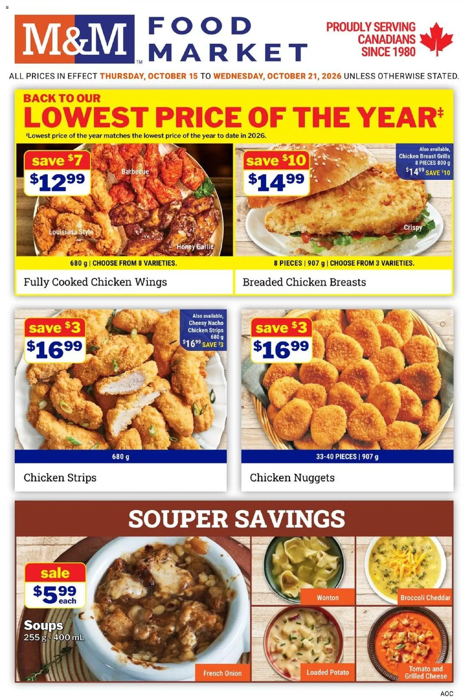 M&M Food Market flyer valid from Oct 15, 2026 | Page: 1