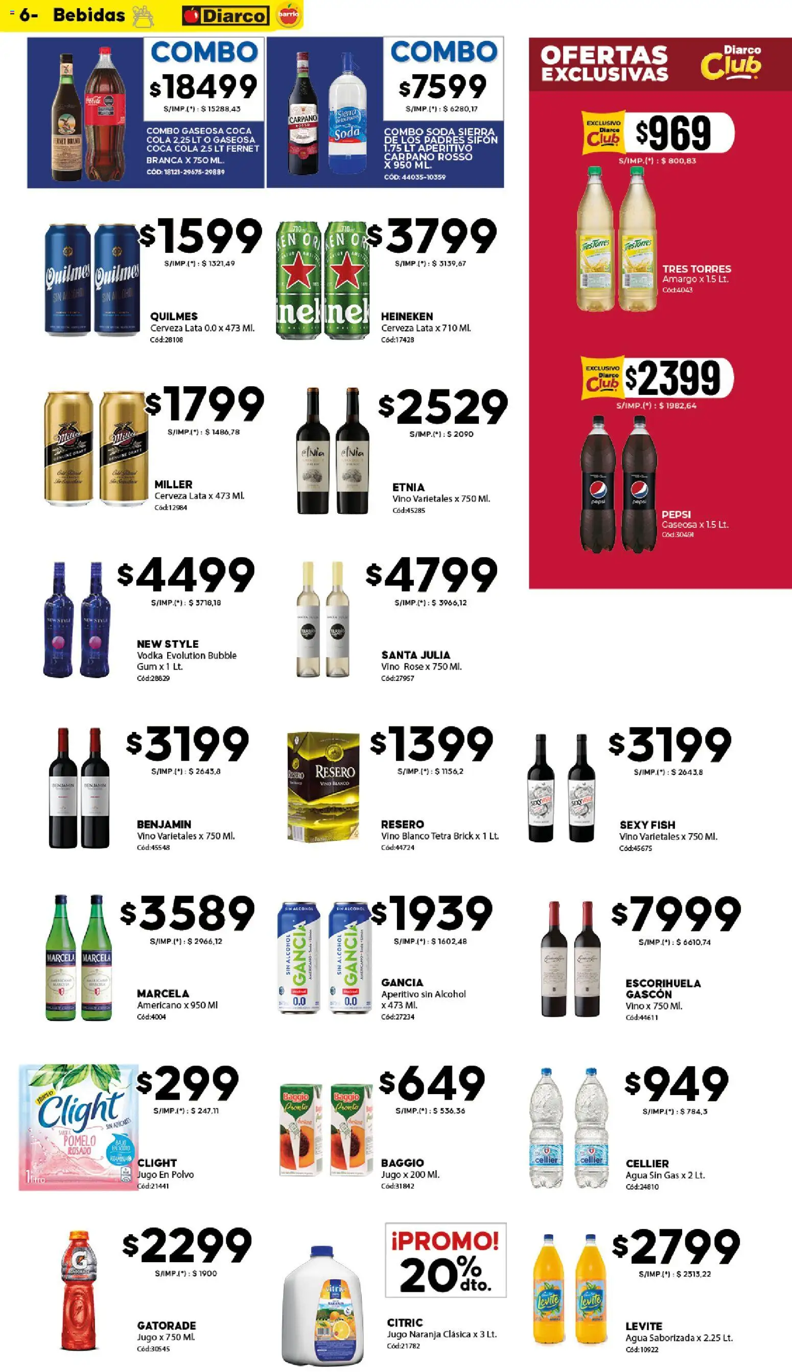 Diarco - Ofertas Diarco Barrio │ válido desde el 04.05.2026 | Página: 6