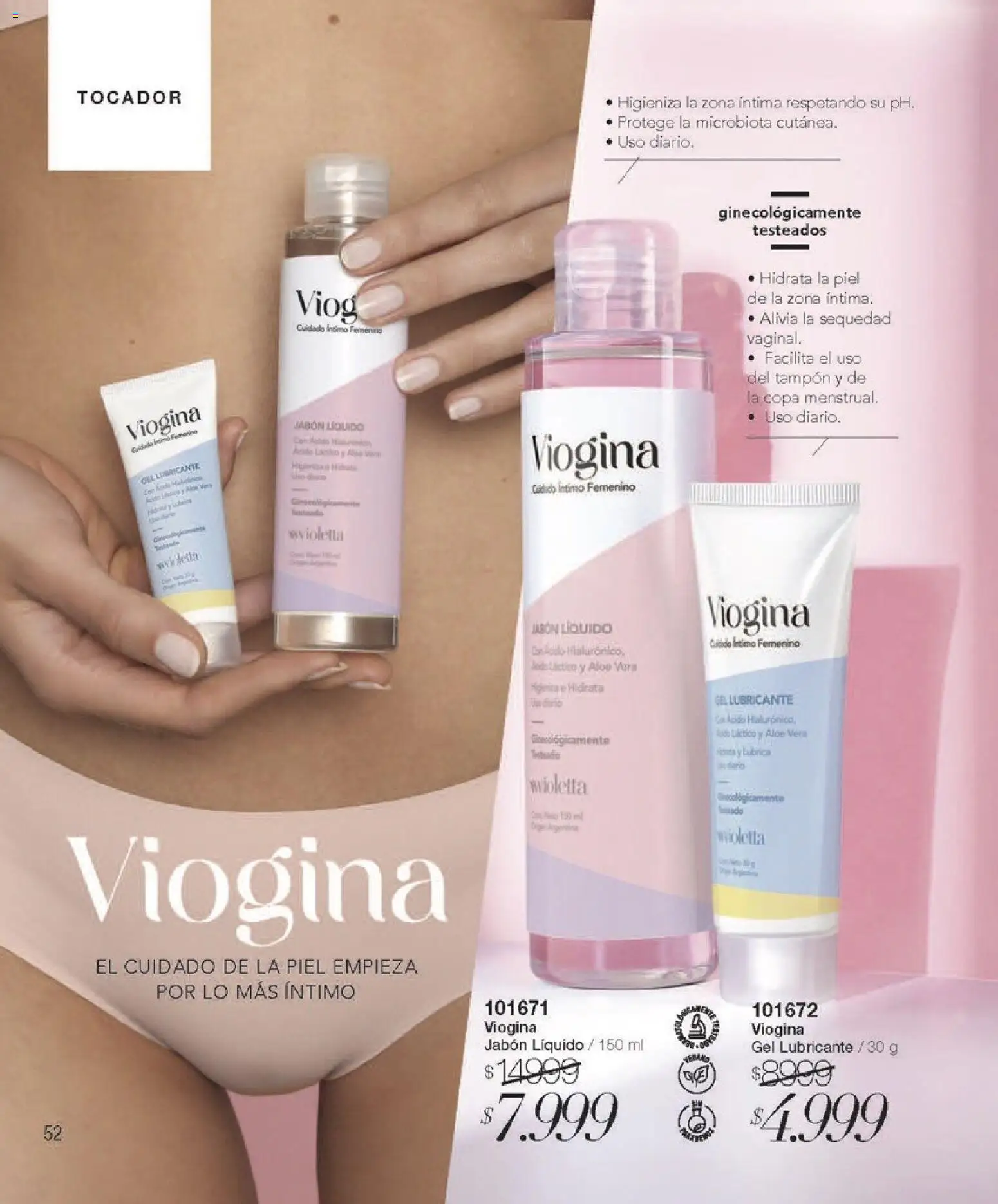 Violetta - Violetta Cosméticos │ válido desde el 09.03.2026 | Página: 52 | Productos: Jabón líquido, Jabón