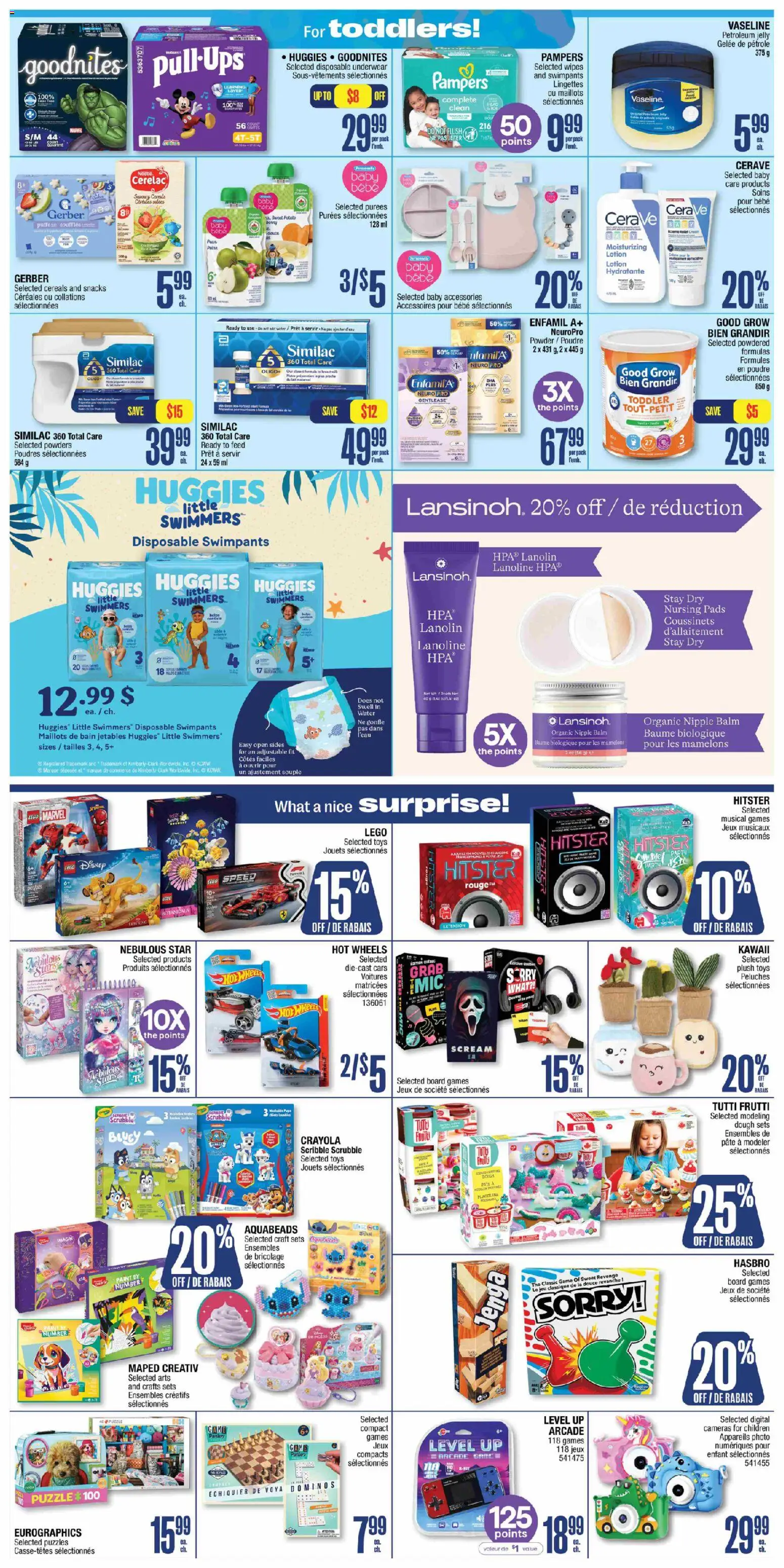 Jean Coutu flyer valid from 18.06.2026 | Page: 11 | Products: Cereals, Cream, Powder, Underwear