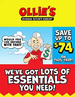 Preview of Ollie's weekly ads valid from 08/27/2026