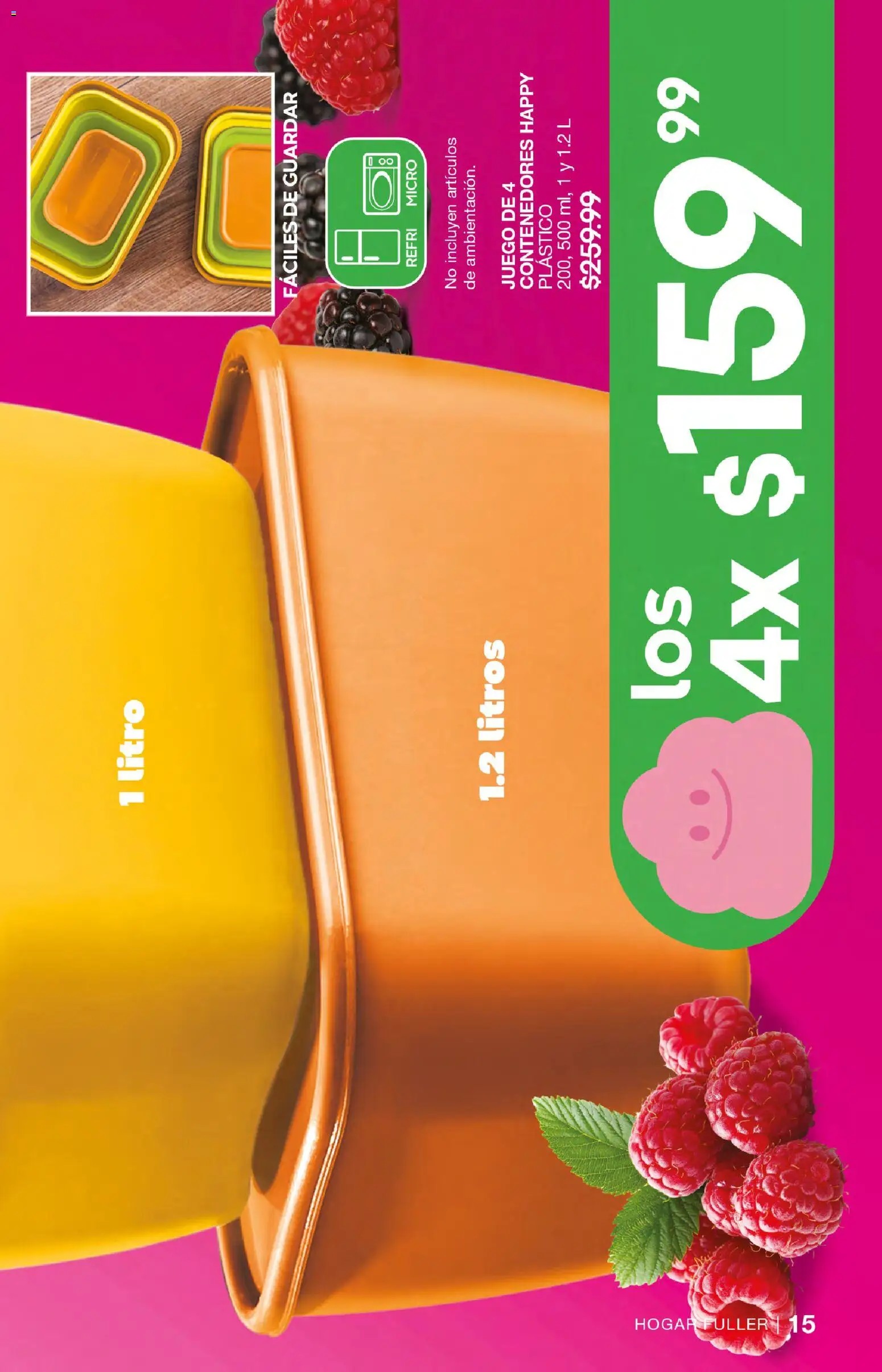 Nuevas ofertas de Fuller válidas en toda la República Mexicana desde el 18.03.2026. ¡Encuentra las mejores ofertas en Fuller campaña 25 2026! | Página: 15 | Productos: Juego