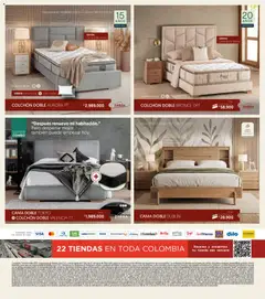 Muebles jamar Feria del crédito -  Vista previa de la revista de la tienda Muebles jamar valido desde el 23/07/2026 | Página: 10 | Productos: Banco, Sobre, Cama, Perfil