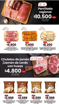 Vista previa Chuletas de paleta/ paleta de cerdo con hueso, Chuletas de paleta/ paleta de cerdo con hueso válido desde el 24/08/2026 | Página: 2
