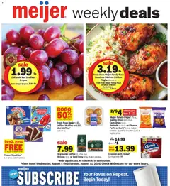 Preview of Meijer weekly ads valid from 08/05/2026