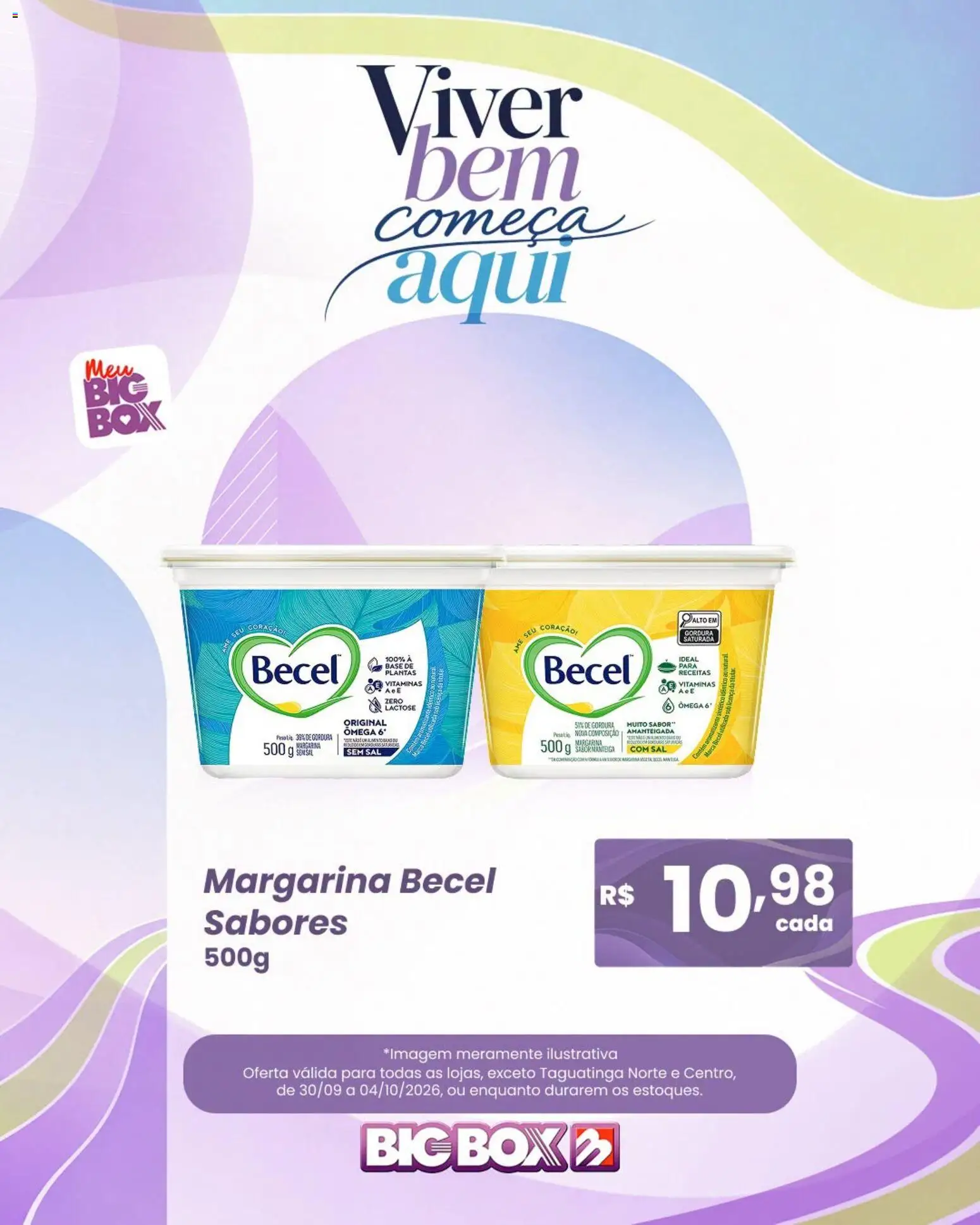 Big Box Folheto - válido de 30/09/2026 | Página: 7 | Produtos: Base, Sal, Ômega, Margarina