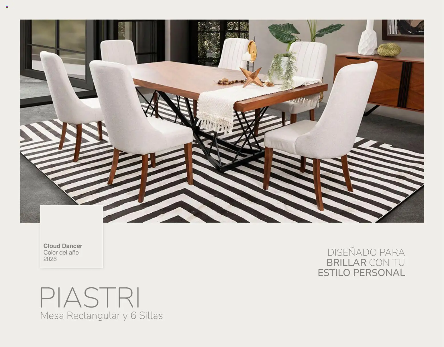 Nuevas ofertas de Muebles Dico válidas en toda la República Mexicana desde el 30/01/2026. ¡Encuentra las mejores ofertas en Muebles Dico catálogo Cloud Dancer Color del año 2026! | Página: 11 | Productos: Mesa