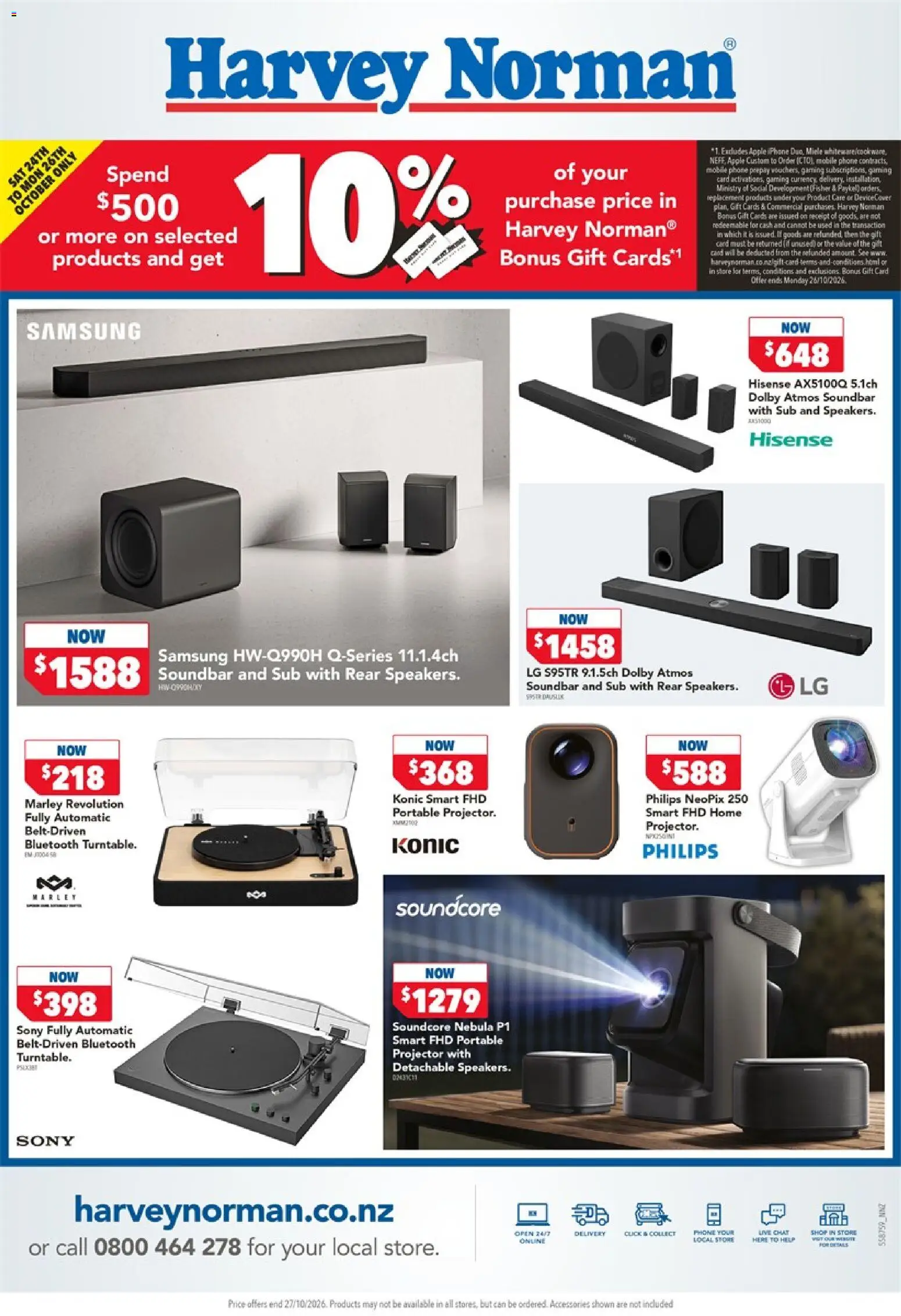 Harvey Norman catalogue from 24 Oct 2026 | Page: 4