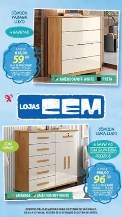 Lojas Cem - Ofertas atuais - Pré-Visualização do folheto da loja Lojas Cem, válido de 01/10/2026 | Página: 94