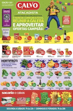 Calvo Atacadista - Ofertas da semana - Pré-Visualização do folheto da loja Calvo Atacadista, válido de 09.06.2026