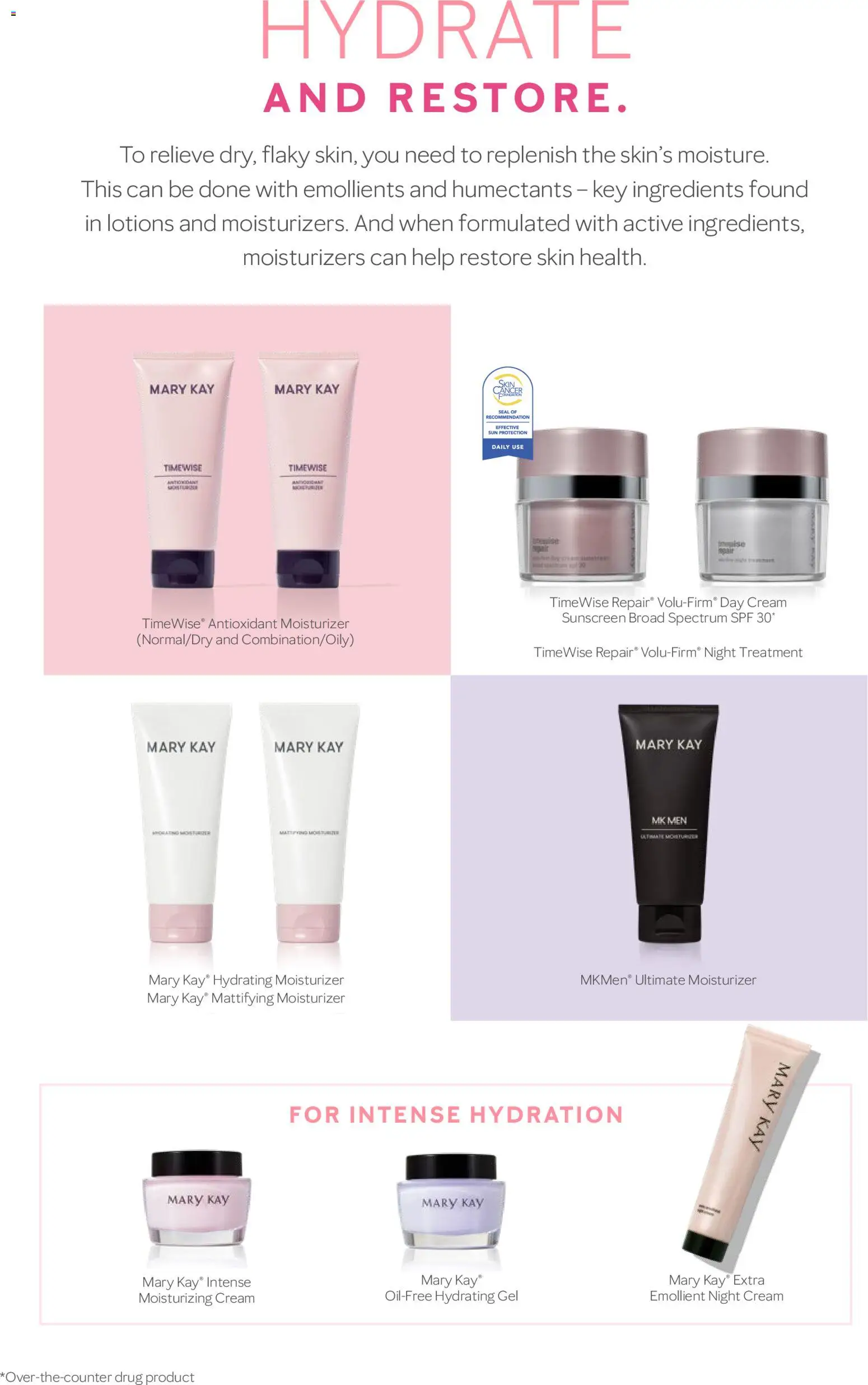 Mary Kay Skin Care 101 - valid from 16.05.2026 | Page: 29 | Products: Night Cream, Sunscreen, Cream