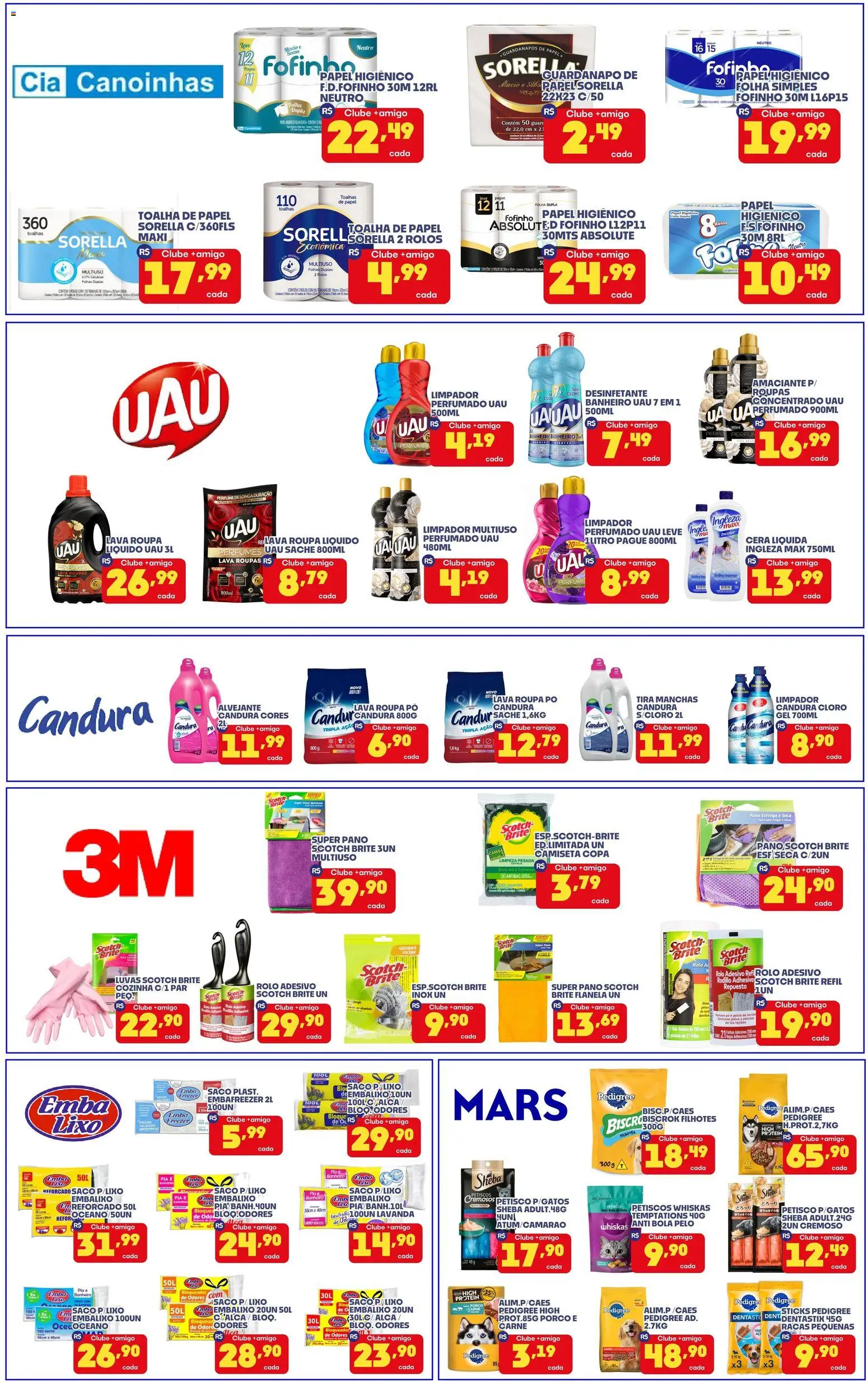 Boa Supermercados Folheto - válido de 23/07/2026 | Página: 4 | Produtos: Cloro, Tira manchas, Luvas, Guardanapo