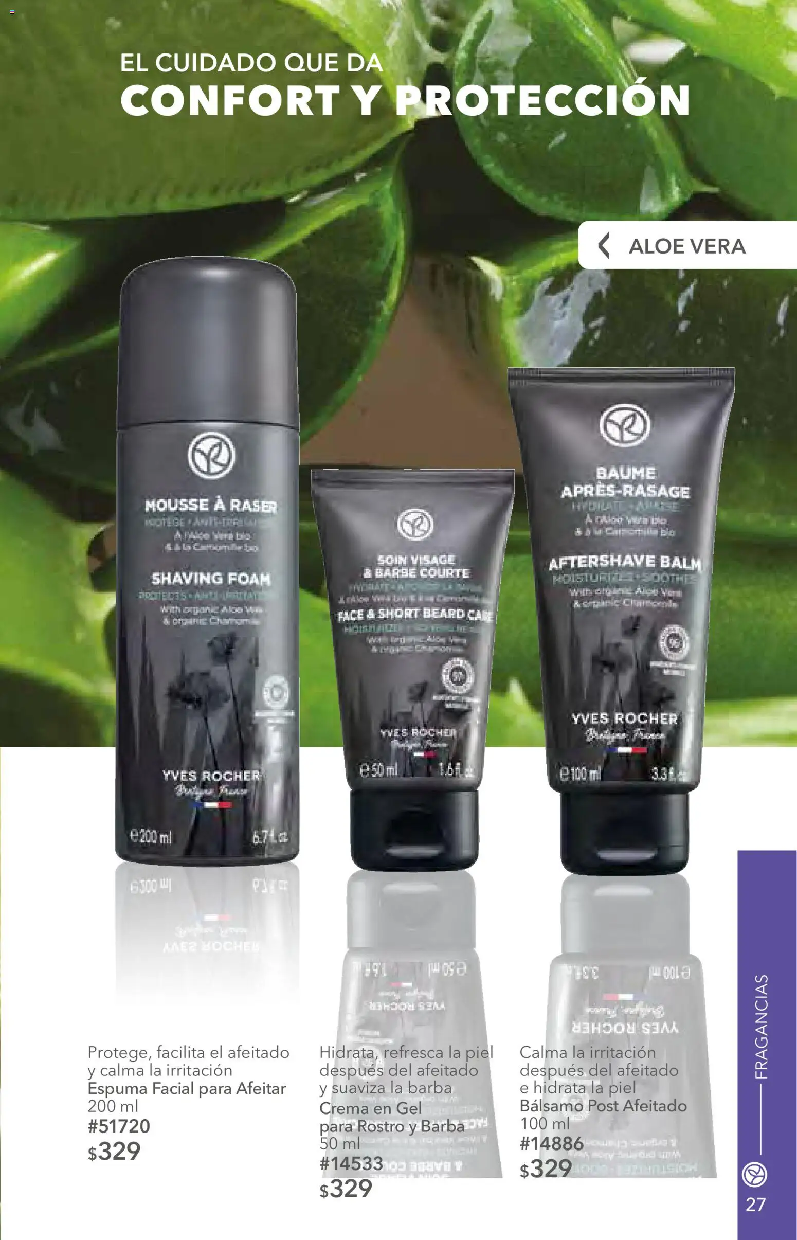 Nuevas ofertas de Yves Rocher válidas en toda la República Mexicana desde el 12.05.2026. ¡Encuentra las mejores ofertas en Yves Rocher campaña 7 2026! | Página: 27 | Productos: Crema, Bálsamo, Espuma, Short