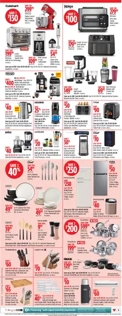 Preview of Canadian Tire weekly flyer from shop Canadian Tire valid from Jun 25, 2026 | Page: 9 | Products: Grinder, Toaster, Fryer, Wine