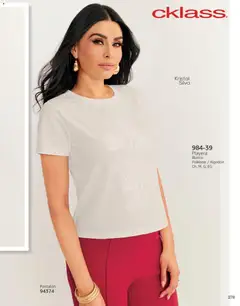 Vista previa de Cklass catálogo Otoño Invierno, nuevo folleto de la tienda, válido en México a partir del 08/07/2026 | Página: 281 | Productos: Algodón, Playera