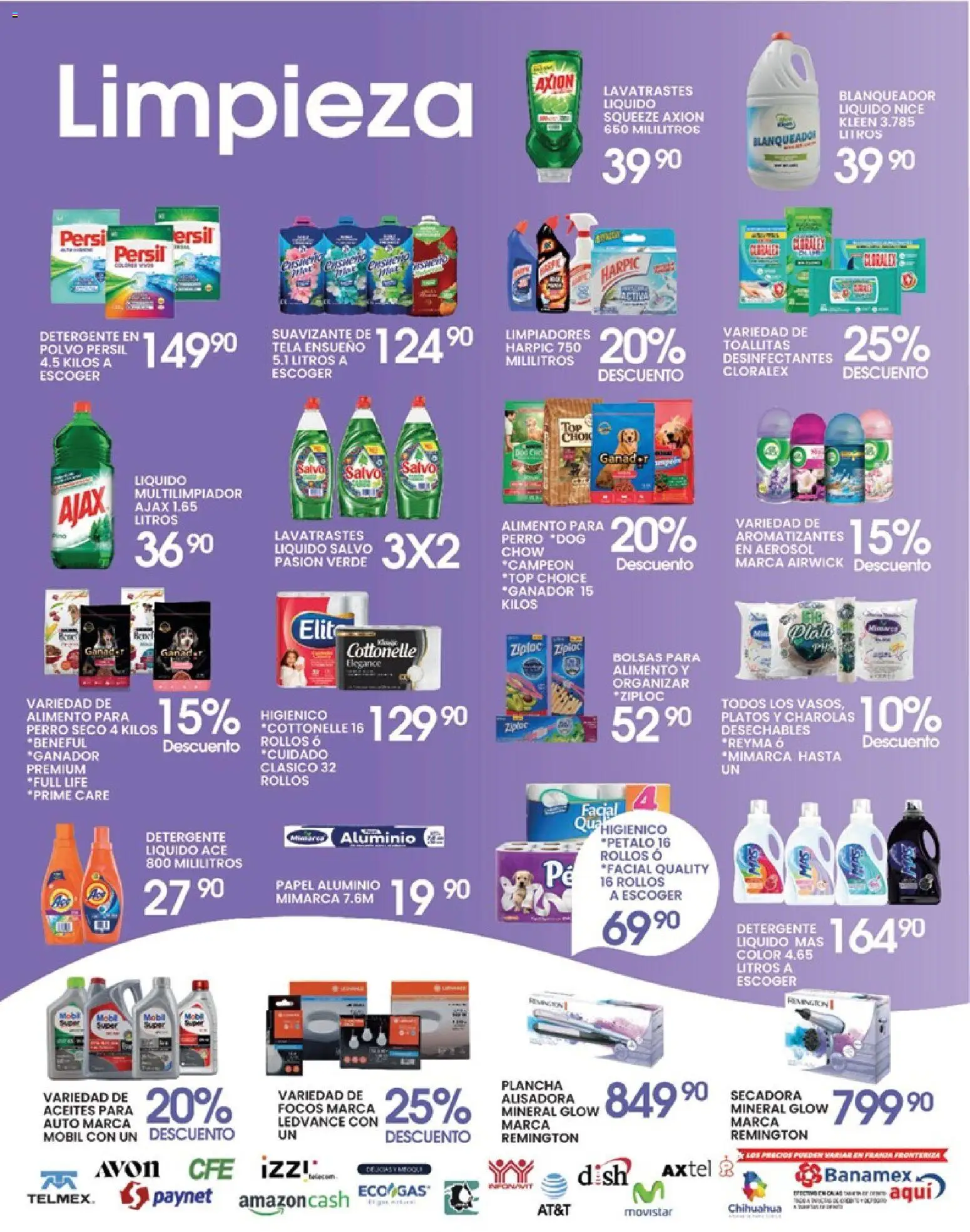 Nuevas ofertas de Alsuper válidas en toda la República Mexicana desde el 05.05.2026. ¡Encuentra las mejores ofertas en Alsuper folleto CASAS GRANDES! | Página: 5 | Productos: Detergente, Plancha, Top, Polvo