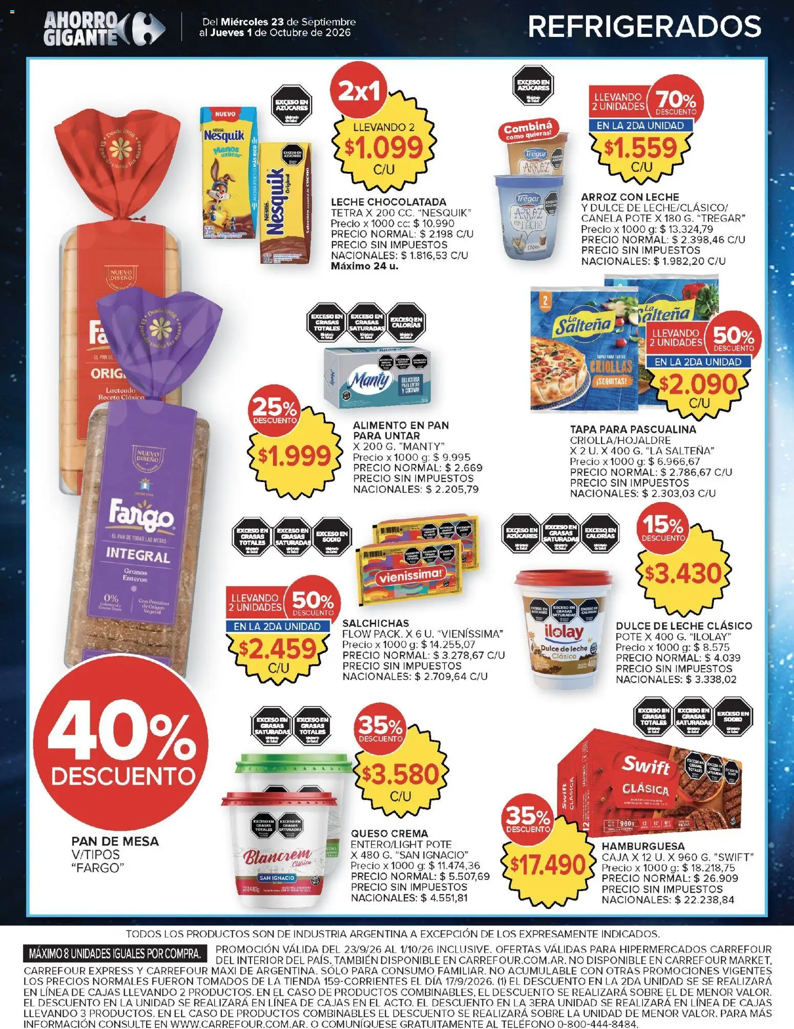 Carrefour - Ofertas Interior │ válido desde el 23/09/2026 | Página: 8