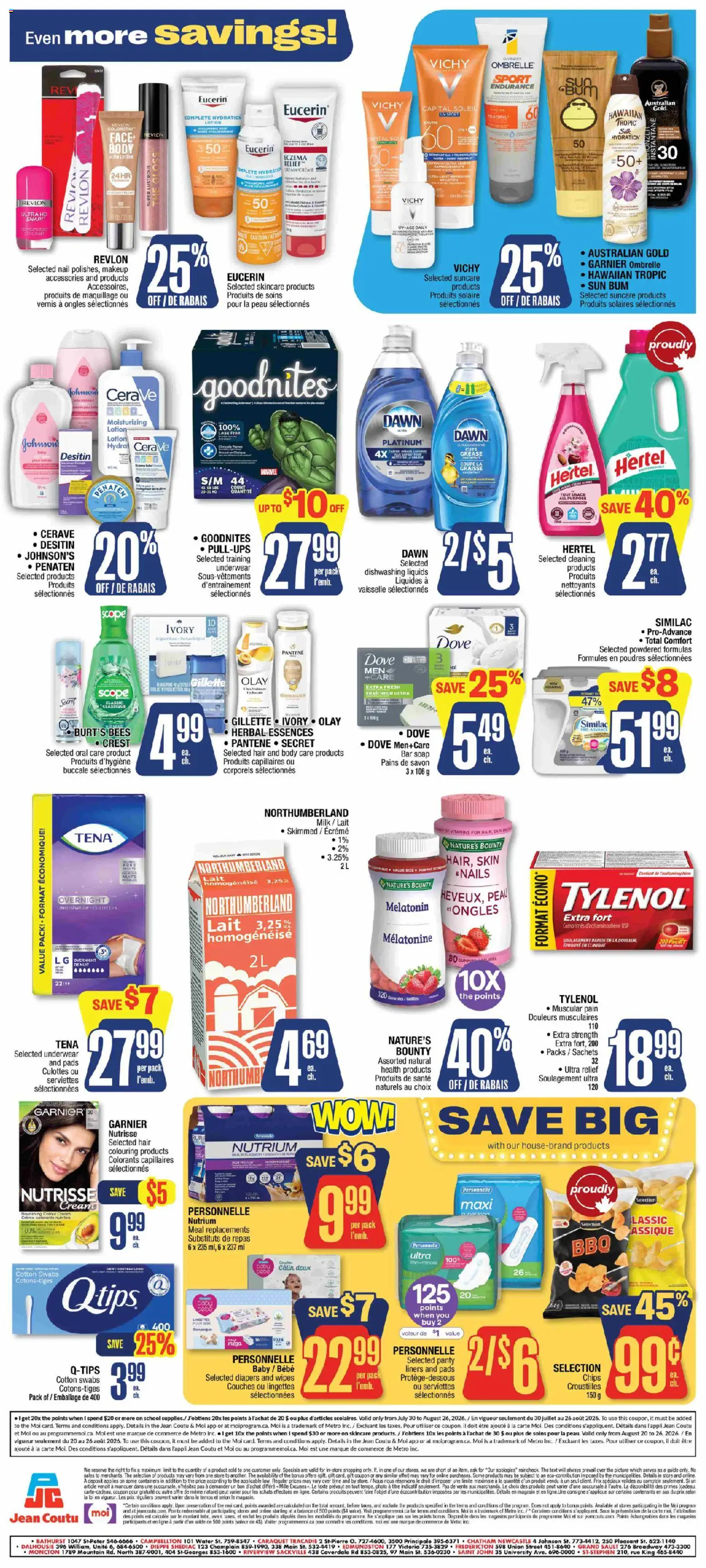 Jean Coutu flyer valid from Aug 20, 2026 | Page: 2