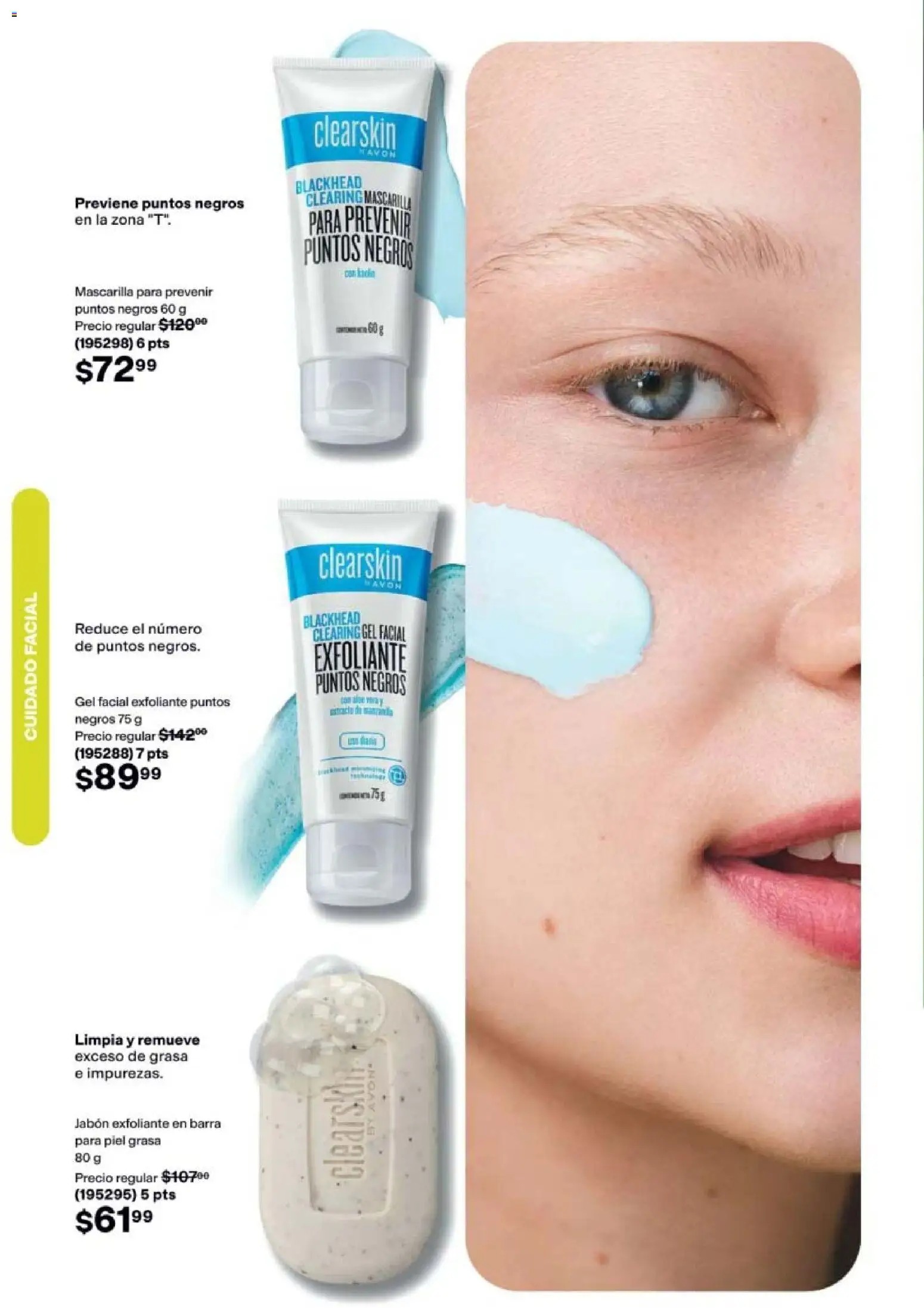 Nuevas ofertas de AVON válidas en toda la República Mexicana desde el 20/08/2026. ¡Encuentra las mejores ofertas en AVON campaña 12 2026! | Página: 122 | Productos: Barra, Mascarilla, Jabón